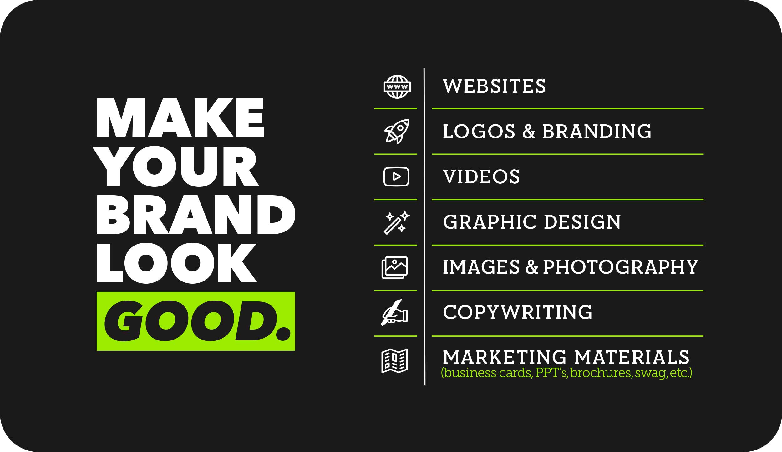 services business card image